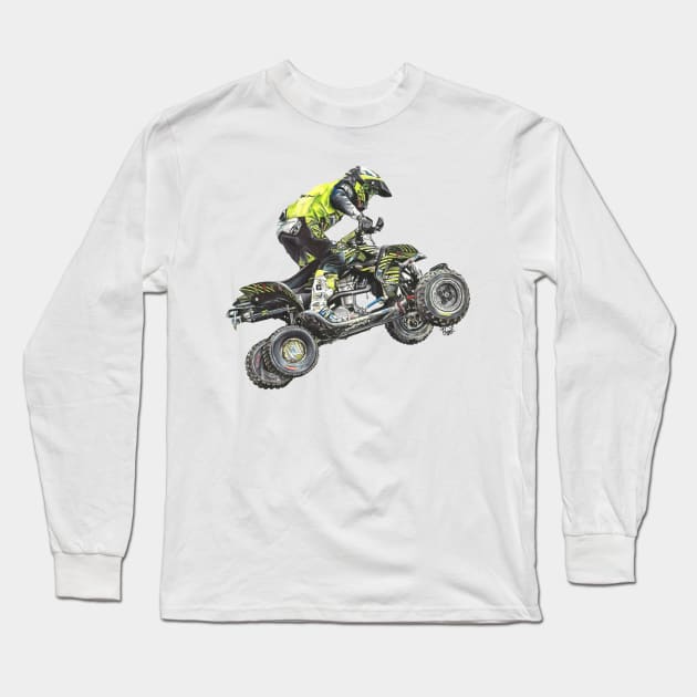 ATV Long Sleeve T-Shirt by Art-95